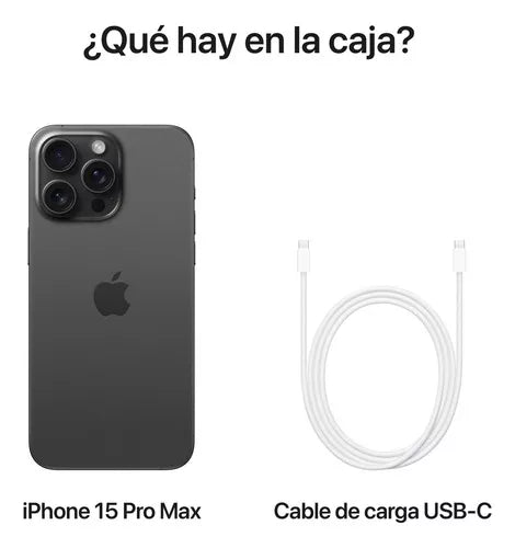 iPhone 15 Pro Max - Black Titanium