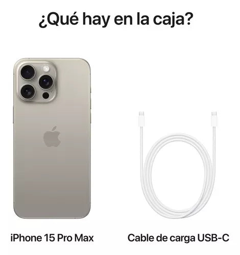 iPhone 15 Pro Max - Natural Titanium