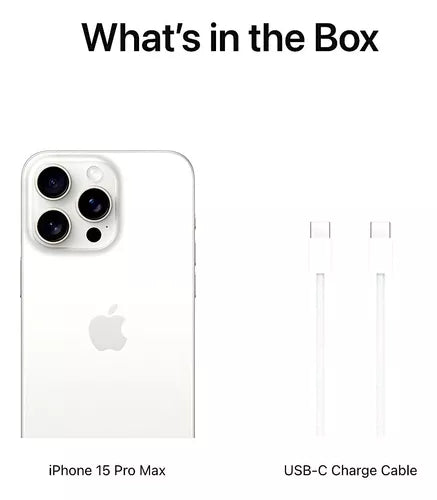 iPhone 15 Pro Max - White Titanium